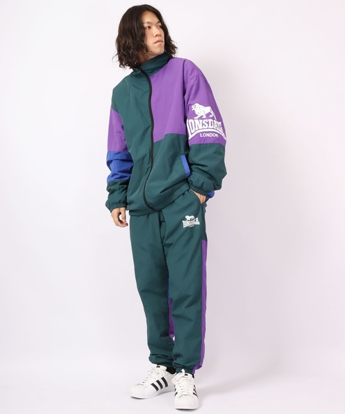 LONSDALE(ロンズデール)の「LONSDALE ナイロンワッシャー ジョガーパンツ(その他パンツ・メンズ・ブラック/グリーン/パープル・LL/L/M)」の19枚目の写真