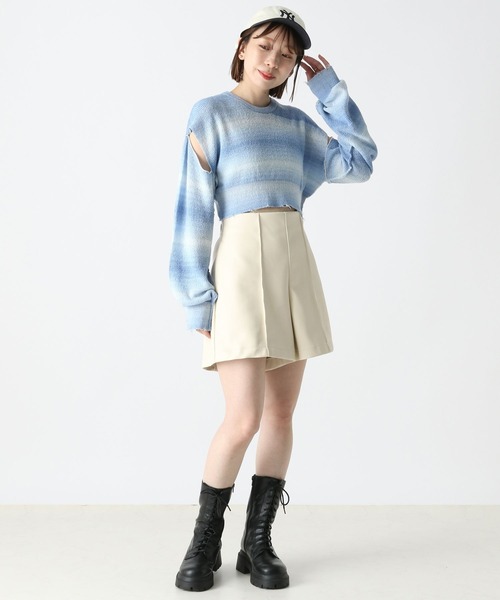 【お急ぎ】yhk…♡様オーダーページ Heather（ヘザー）の「袖開きニットプルオーバー 164389（ニット