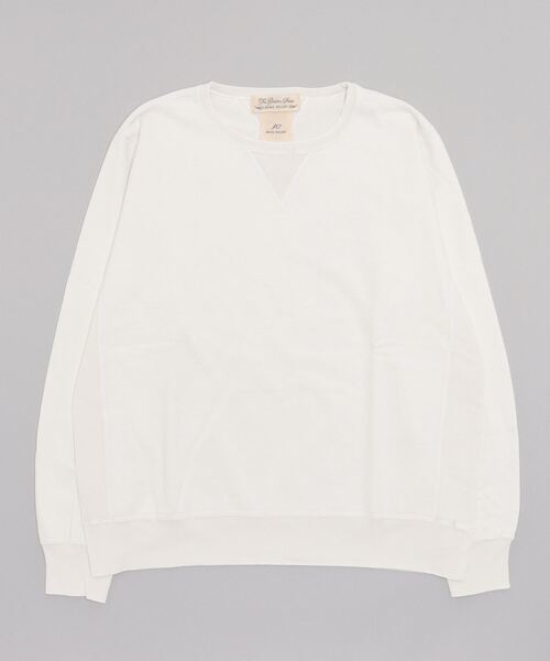 REMI RELIEF（レミレリーフ）の「REMI RELIEF(レミレリーフ) SP加工裏毛クルースウェット（スウェット・メンズ・グレー/その他/ブラック/ダークグリーン系/ホワイト系2・M/L/XL）」の2枚目の写真