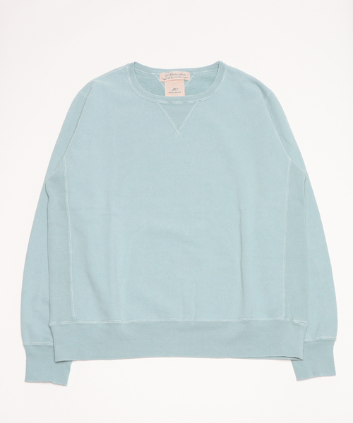 REMI RELIEF（レミレリーフ）の「REMI RELIEF(レミレリーフ) SP加工裏毛クルースウェット（スウェット・メンズ・グレー/その他/ブラック/ダークグリーン系/ホワイト系2・M/L/XL）」の5枚目の写真