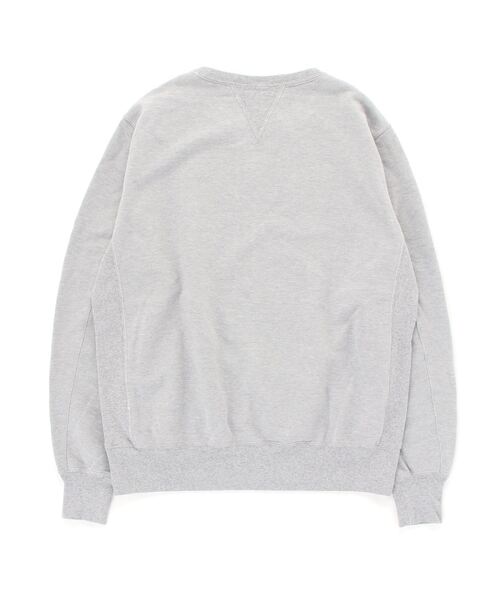 REMI RELIEF（レミレリーフ）の「REMI RELIEF(レミレリーフ) SP加工裏毛クルースウェット（スウェット・メンズ・グレー/その他/ブラック/ダークグリーン系/ホワイト系2・M/L/XL）」の12枚目の写真