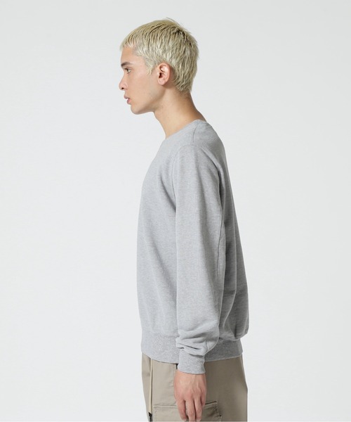 REMI RELIEF（レミレリーフ）の「REMI RELIEF(レミレリーフ) SP加工裏毛クルースウェット（スウェット・メンズ・グレー/その他/ブラック/ダークグリーン系/ホワイト系2・M/L/XL）」の15枚目の写真