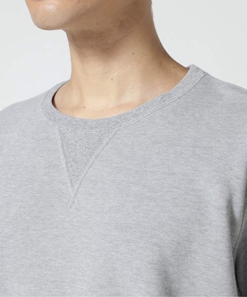 REMI RELIEF（レミレリーフ）の「REMI RELIEF(レミレリーフ) SP加工裏毛クルースウェット（スウェット・メンズ・グレー/その他/ブラック/ダークグリーン系/ホワイト系2・M/L/XL）」の17枚目の写真