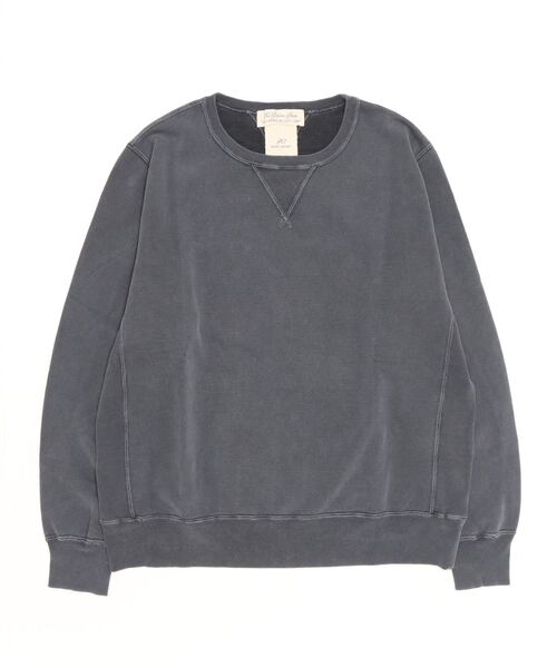 REMI RELIEF（レミレリーフ）の「REMI RELIEF(レミレリーフ) SP加工裏毛クルースウェット（スウェット・メンズ・グレー/その他/ブラック/ダークグリーン系/ホワイト系2・M/L/XL）」の18枚目の写真