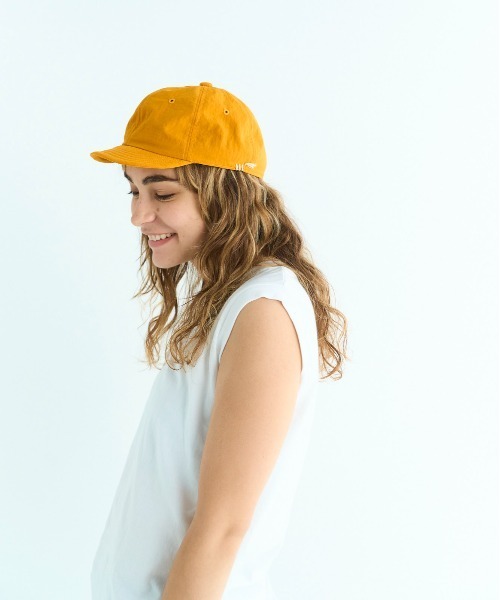 HUNTISM(ハンティズム)の「HUNTISM ハンティズム / Rip Stop Umpire Cap リップストップ アンパイアキャップ / htm231005(キャップ・メンズ・ブラック/パープル/オリーブ/イエロー/ネイビー・2/1)」の11枚目の写真