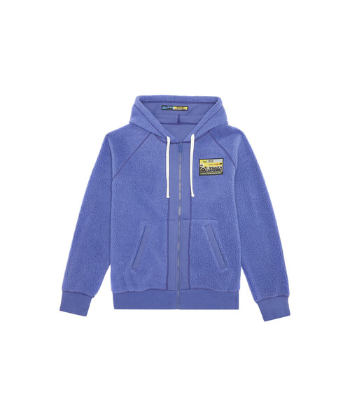 DIESEL（ディーゼル）の「メンズ  ジップスウェットパーカー リバーシブル（パーカー・メンズ・ブラウン/ブルー/カーキ・X-LARGE/X-SMALL/XX-LARGE/SMALL/XXX-LARGE/LARGE/MEDIUM）」の19枚目の写真