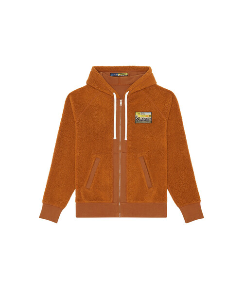 DIESEL（ディーゼル）の「メンズ  ジップスウェットパーカー リバーシブル（パーカー・メンズ・ブラウン/ブルー/カーキ・X-LARGE/X-SMALL/XX-LARGE/SMALL/XXX-LARGE/LARGE/MEDIUM）」の15枚目の写真