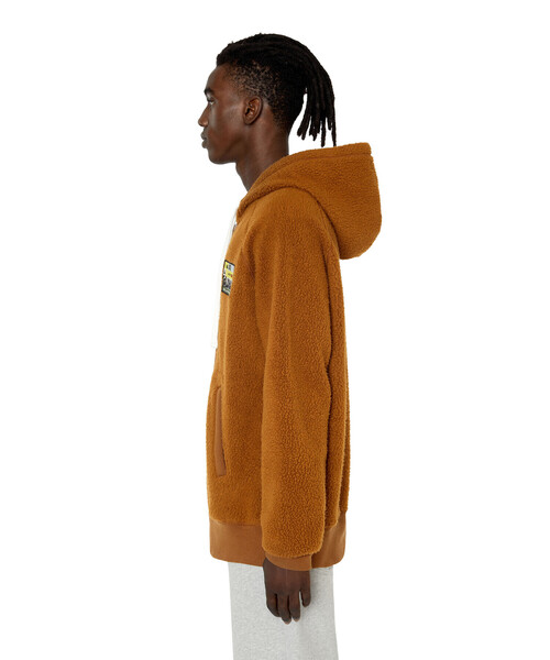 DIESEL（ディーゼル）の「メンズ  ジップスウェットパーカー リバーシブル（パーカー・メンズ・ブラウン/ブルー/カーキ・X-LARGE/X-SMALL/XX-LARGE/SMALL/XXX-LARGE/LARGE/MEDIUM）」の13枚目の写真