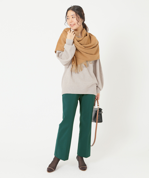 IENA（イエナ）の「【Joshua Ellis/ジョシュアエリス】カシミヤストール（マフラー・レディース・キャメル・FREE）」の8枚目の写真