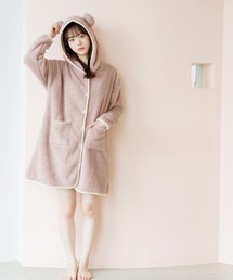 Dita | ぷっくり耳付き。もこもこくま耳カーディガン(ルームウェア/パジャマ)