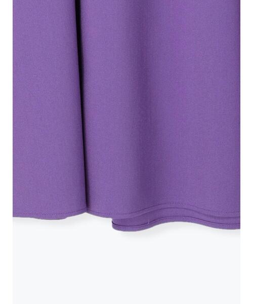 Te chichi TERRASSE（テチチテラス）の「【イージーケア&ストレッチ】タックロングスカート（スカート・レディース・ブラック/パープル/グレー/グリーン・ﾌﾘ-）」の19枚目の写真