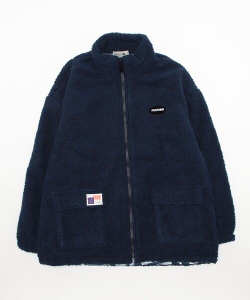 aimoha（アイモハ）の「ブルゾンジャケット（ブルゾン・メンズ・ブラウン/ブルー/グリーン/ブラック/グリーン系その他/ブルー系その他/ブラック系その他/ブラウン系その他・MEDIUM/LARGE/XX-LARGE/X-LARGE/XXXX-LARGE/XXX-LARGE）」の8枚目の写真