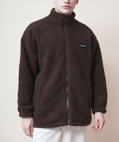セール】Wool Blend Tweed Flight Jacket / ウールブレンドツイード