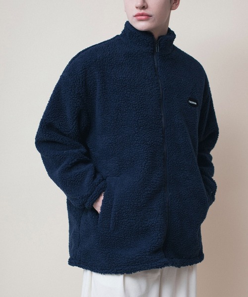 aimoha（アイモハ）の「ブルゾンジャケット（ブルゾン・メンズ・ブラウン/ブルー/グリーン/ブラック/グリーン系その他/ブルー系その他/ブラック系その他/ブラウン系その他・MEDIUM/LARGE/XX-LARGE/X-LARGE/XXXX-LARGE/XXX-LARGE）」の7枚目の写真