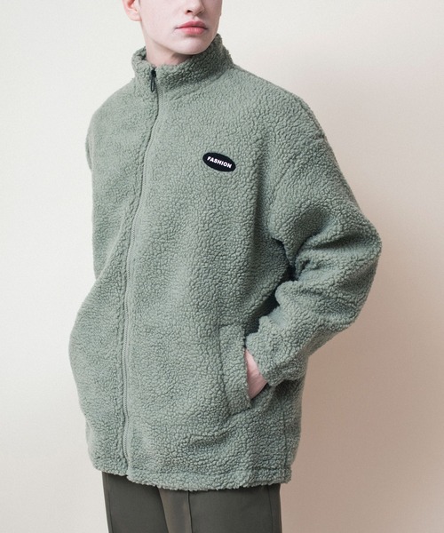 aimoha（アイモハ）の「ブルゾンジャケット（ブルゾン・メンズ・ブラウン/ブルー/グリーン/ブラック/グリーン系その他/ブルー系その他/ブラック系その他/ブラウン系その他・MEDIUM/LARGE/XX-LARGE/X-LARGE/XXXX-LARGE/XXX-LARGE）」の5枚目の写真