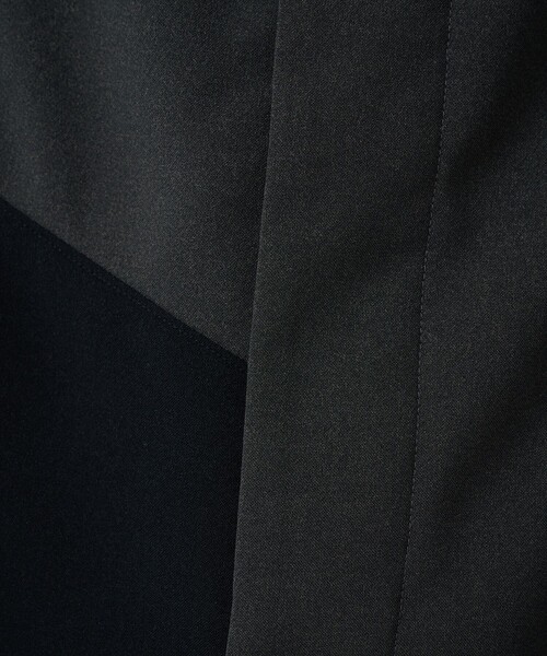 CITY TOKYO(シティトウキョウ)の「【洗える/シワ防止】LANAライクデザインシャツ リラックスフィット/異素材切り替えデザイン(シャツ/ブラウス・メンズ・グレイッシュベージュ/ブラック/ブルー・1/3/2)」の15枚目の写真