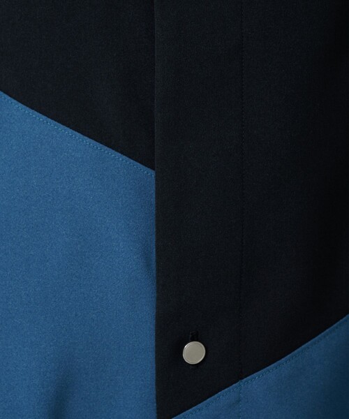 CITY TOKYO(シティトウキョウ)の「【洗える/シワ防止】LANAライクデザインシャツ リラックスフィット/異素材切り替えデザイン(シャツ/ブラウス・メンズ・グレイッシュベージュ/ブラック/ブルー・1/3/2)」の13枚目の写真