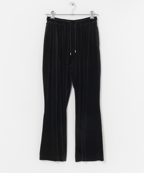 Couleur Meler(クルールメリー)の「Couleur Meler sakasa center tuck velour pants(その他パンツ・メンズ・グリーン系その他/ブラック・LARGE/MEDIUM)」の16枚目の写真
