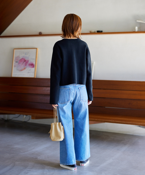 JOURNAL STANDARD - ジャーナルスタンダード　コンパクトカーディガン　ボーダー JOURNAL STANDARD（ジャーナルスタンダード）の「□コンパクト