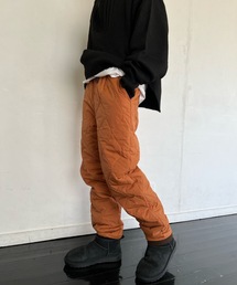 キルティングパンツ