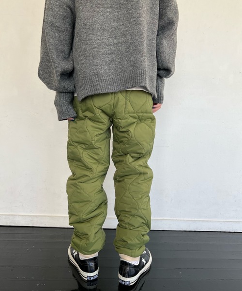 shesame(シーセム)の「キルティングパンツ(その他パンツ・レディース・カーキ/ブラウン・MEDIUM/LARGE)」の8枚目の写真