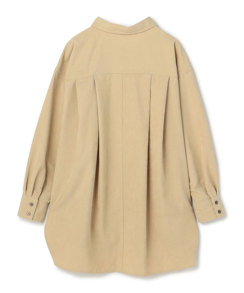 Days(デイズ)の「【BLANC+】ゆるシルエットコーデュロイシャツ(シャツ/ブラウス・レディース・モカ/ベージュ・L/M)」の5枚目の写真