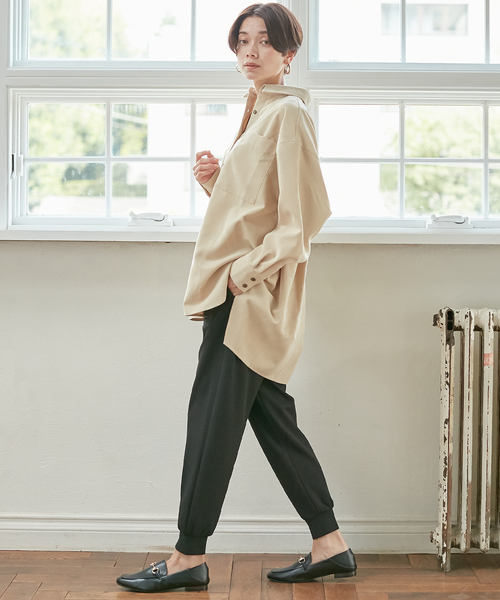 Days(デイズ)の「【BLANC+】ゆるシルエットコーデュロイシャツ(シャツ/ブラウス・レディース・モカ/ベージュ・L/M)」の22枚目の写真