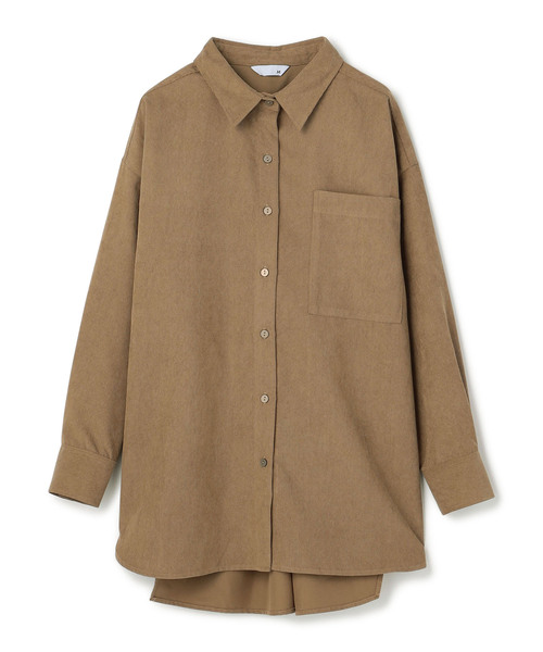 Days(デイズ)の「【BLANC+】ゆるシルエットコーデュロイシャツ(シャツ/ブラウス・レディース・モカ/ベージュ・L/M)」の16枚目の写真