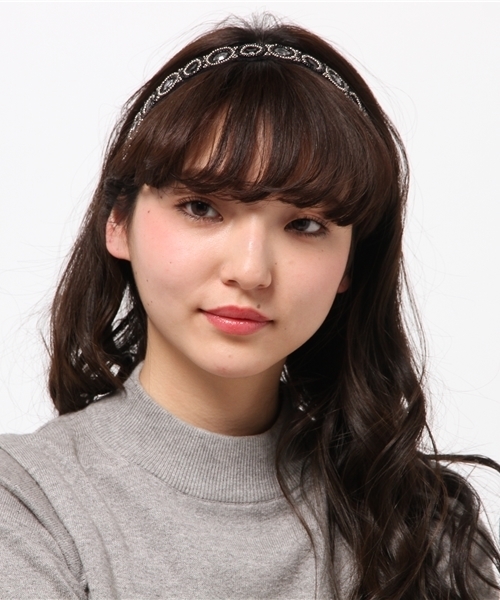 チャイハネ(チャイハネ)の「【チャイハネ】ビジューヘアバンド(ヘアバンド・レディース・ブルー/レッド/シルバー/ターコイズブルー/カラフル・FREE)」の6枚目の写真