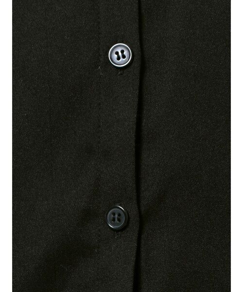 EMODA(エモダ)の「ダブルスリットシャーリングワンピース(ワンピース・レディース・ブルー/ブラック/アイボリー・FREE)」の16枚目の写真