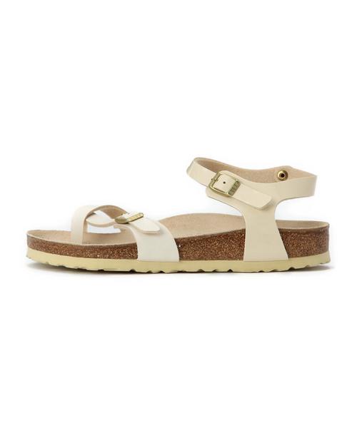 BIRKENSTOCK（ビルケンシュトック）の「▼ボワソンショコラ/BIRKENSTOCK TAORMINA（サンダル・レディース・オフホワイト/ネイビー・35/37/36/38）」の4枚目の写真