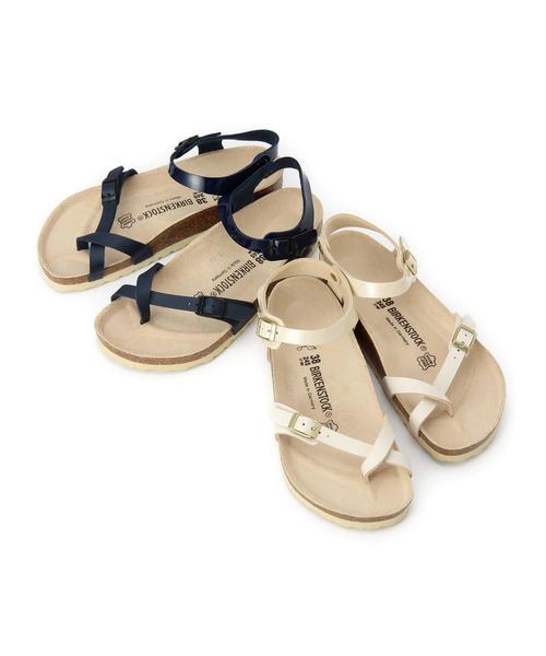BIRKENSTOCK（ビルケンシュトック）の「▼ボワソンショコラ/BIRKENSTOCK TAORMINA（サンダル・レディース・オフホワイト/ネイビー・35/37/36/38）」の9枚目の写真