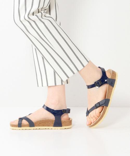 BIRKENSTOCK（ビルケンシュトック）の「▼ボワソンショコラ/BIRKENSTOCK TAORMINA（サンダル・レディース・オフホワイト/ネイビー・35/37/36/38）」の11枚目の写真
