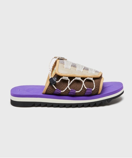 美品 サンダー SAR ハンコック2枚セット セール】DAO-2ab - Brown x Purple（サンダル）｜SUICOKE