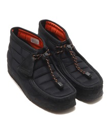 Clarks（クラークス）の「Clarks Wallabee Boot Black Quilted / クラークス ワラビーブーツ キルト（ブーツ・メンズ）」