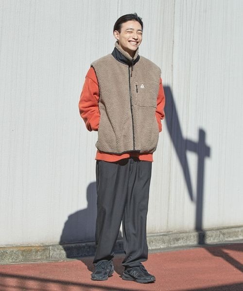 LOWRYS FARM(ローリーズファーム)の「シャギーニットカーディガン 182116(カーディガン/ボレロ・メンズ・ブルー/ベージュ/オレンジ・MEDIUM/LARGE)」の7枚目の写真