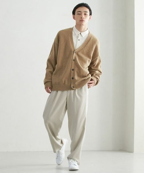 LOWRYS FARM(ローリーズファーム)の「シャギーニットカーディガン 182116(カーディガン/ボレロ・メンズ・ブルー/ベージュ/オレンジ・MEDIUM/LARGE)」の9枚目の写真