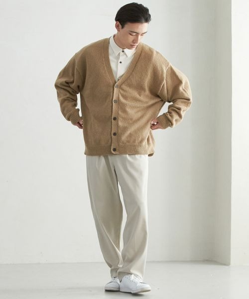 LOWRYS FARM(ローリーズファーム)の「シャギーニットカーディガン 182116(カーディガン/ボレロ・メンズ・ブルー/ベージュ/オレンジ・MEDIUM/LARGE)」の10枚目の写真