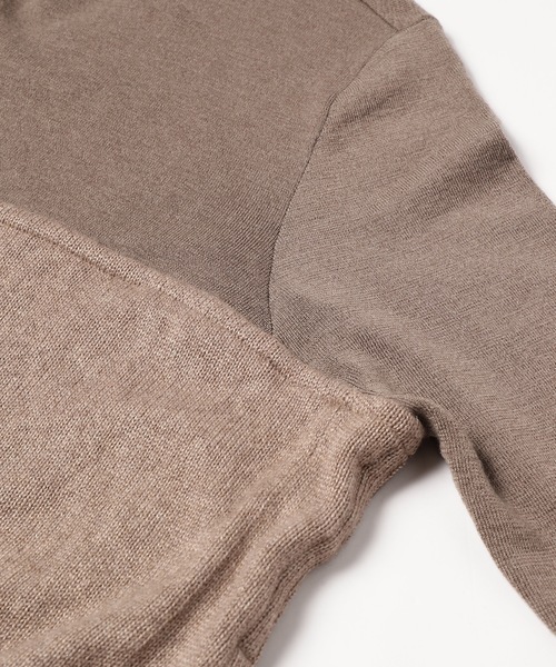 YEAH RIGHT!!(イェーライト)の「LACE KNIT(ニット/セーター・レディース・ベージュ系・1)」の4枚目の写真