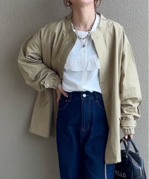 feepur by saya | 【sayaコラボ】ショートモッズ(ミリタリージャケット)