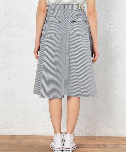 Lee（リー）の「Lee（リー）ヒッコリー CIRCULAR スカート◆（スカート・レディース・ネイビー・MEDIUM/SMALL）」の4枚目の写真