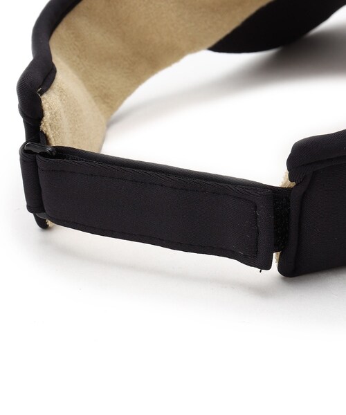 adabat（アダバット）の「◆【日本製】リボン取り外し可能 サンバイザー（サンバイザー・レディース・ブラック/ホワイト・00）」の11枚目の写真