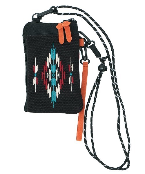 チチカカ(チチカカ)の「ネイティブ刺繍スマホショルダーポーチ(ショルダーバッグ・レディース・ブラック/ホワイト/ベージュ/オレンジ/ネイビー・FREE)」の16枚目の写真