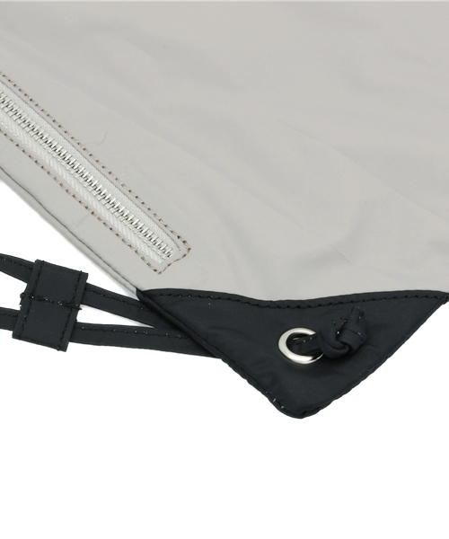 Sheta（シータ）の「ナイロンナップサック（バックパック/リュック・レディース・オレンジ/ホワイト/ブラック/グレー・FREE）」の8枚目の写真