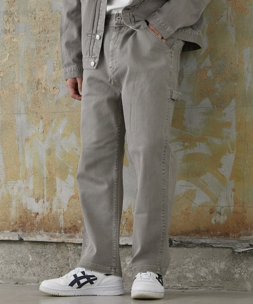 CIAOPANIC TYPY(チャオパニックティピー)の「【TYPYdenim】ペインターデニムパンツ(デニムパンツ・メンズ・ホワイト/ブラック/ネイビー/スカイブルー系/グレー/ブルー/ブラック系その他/ベージュ/インディゴブルー/サックスブルー/グレー系その他/ブラウン/グレー系その他2/アイボリー/ブラック系その他2・M/L/S)」の7枚目の写真