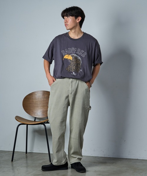 CIAOPANIC TYPY(チャオパニックティピー)の「【TYPYdenim】ペインターデニムパンツ(デニムパンツ・メンズ・ホワイト/ブラック/ネイビー/スカイブルー系/グレー/ブルー/ブラック系その他/ベージュ/インディゴブルー/サックスブルー/グレー系その他/ブラウン/グレー系その他2/アイボリー/ブラック系その他2・M/L/S)」の21枚目の写真