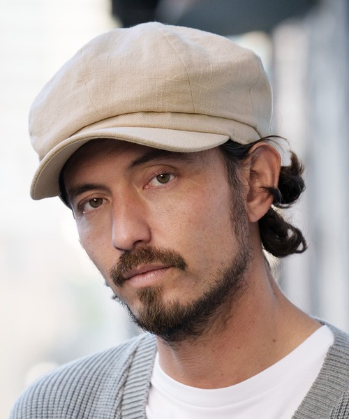 CAMBIO（カンビオ）の「mko11062-Cotton Linen Casquette