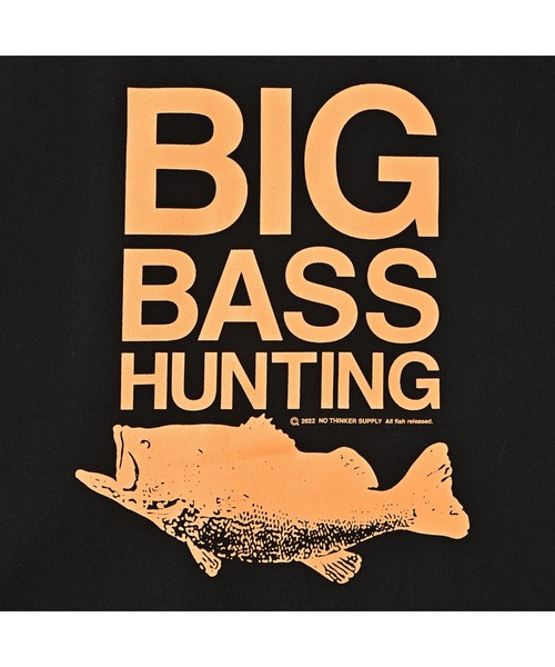 NOTHINKER(ノーシンカー)の「BIG BASS HUNTING HOODIE(パーカー・メンズ・オリーブ/ブラック/アッシュ・LARGE/MEDIUM/X-LARGE/SMALL)」の4枚目の写真