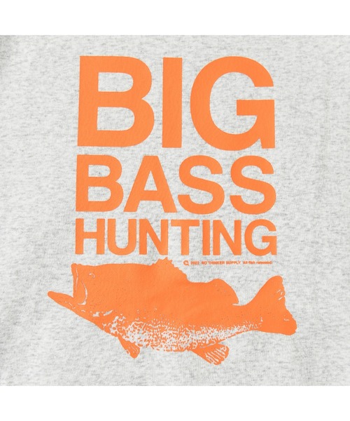 NOTHINKER(ノーシンカー)の「BIG BASS HUNTING HOODIE(パーカー・メンズ・オリーブ/ブラック/アッシュ・LARGE/MEDIUM/X-LARGE/SMALL)」の8枚目の写真
