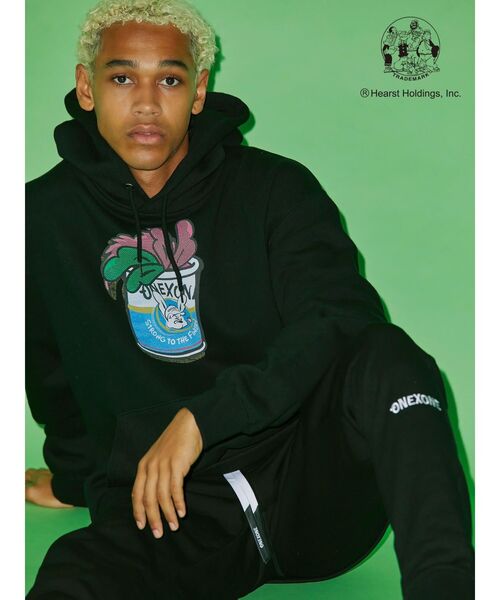 ONEXONE（ワンフォーワン）の「ONEXONE x POPEYE(TM) パーカー